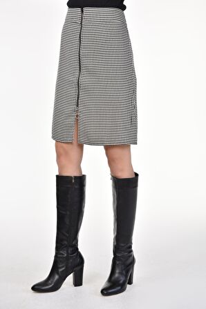 DRR Moda Fermuarlı Etek