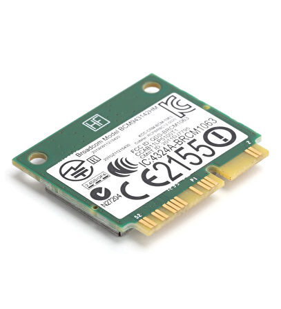 Broadcom BCM943142HM 802.11bgn Mini PCIE WLAN With Bluetooth 4.0 Notebook WiFi Card