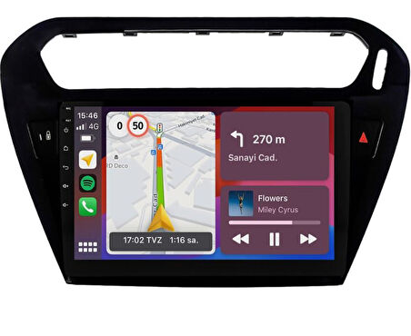 Peugeot 301 Android Multimedya Sistemi (2012-2024) for-x 6/128