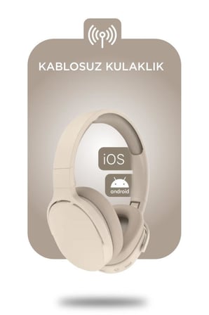 Bluetooth Kulaklık Kulak Üstü Kablosuz Kulaklık P2961 