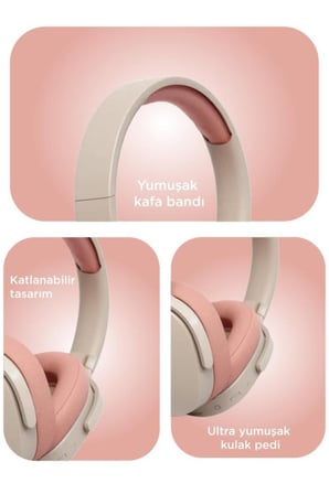 Bluetooth Kulaklık Kulak Üstü Kablosuz Kulaklık P2961 