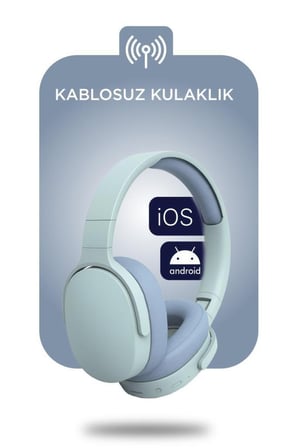 Bluetooth Kulaklık Kulak Üstü Kablosuz Kulaklık P2961 