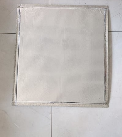 ISIKES SOBA ISIKES Isı Yalıtım Malzemesi 56 CM x 85 CM Isı İzolasyon Örtüsü Termal Yalıtım Ürünü Sıcaklık Koruyucu Yalıtım Levhası
