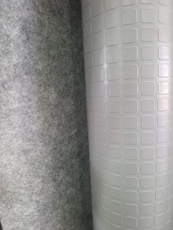 GRİ Kare Desen Araba Döşeme 2 M X 4 M Araba Bagaj Döşemesi Zemin Kaplama oto döşeme