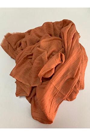 modakaşmir bambu şal soft turuncu