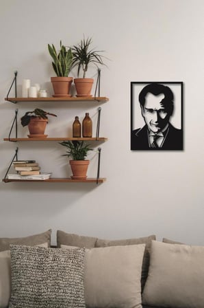 Atatürk Duvar Tablosu 2 ADET Mustafa Kemal Atatürk Duvar Tablosu