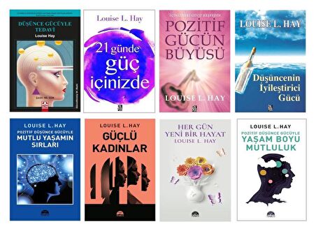 Louise L. Hay Düşünce Gücüyle Tedavi Seti 8 Kitap