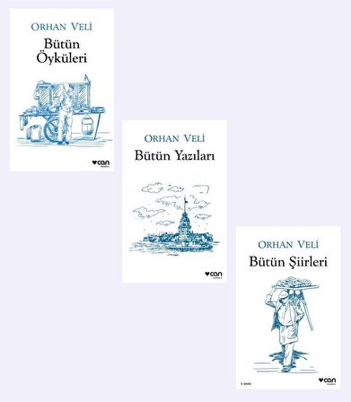 Orhan Veli Bütün Yazıları Bütün Şiirleri Bütün Öyküleri 3 Kitap