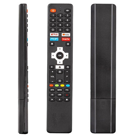 Next YE-65EFSG7-QLED İle Uyumlu Android Tv Kumanda-Mikrofonsuz