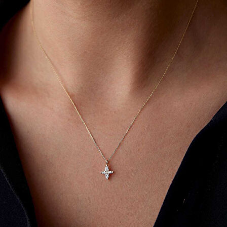 Markiz Taşlı Kolye