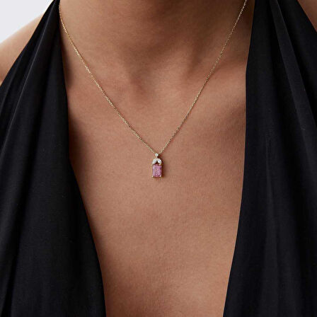 Pink Baget Kolye