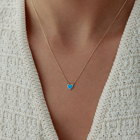 Ocean Heart Kolye