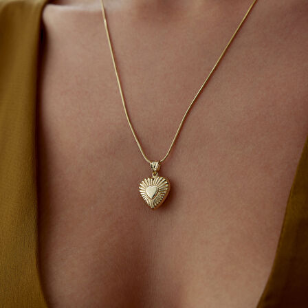 Bold Heart Kolye