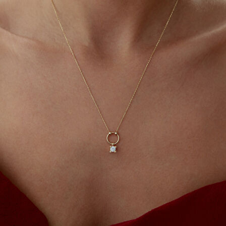 Sparkle Circle Kolye