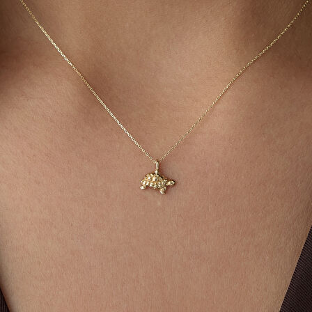 Mini Kaplumbağa Kolye