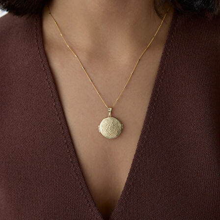 Big Memoire Kapaklı Kolye