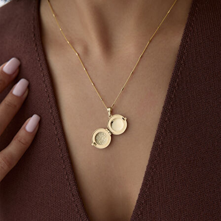 Memoire Kapaklı Kolye