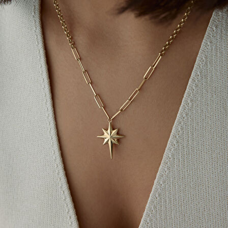 Kuzey Yıldızı Kolye