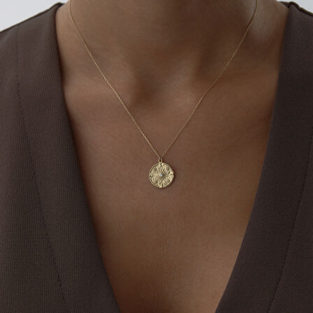 Güneşli Pusula Kolye