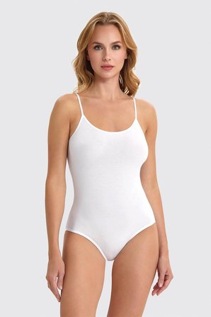  4 lü Tutku Bayan İp Askılı Çıtçıtlı Body (Kancalı)