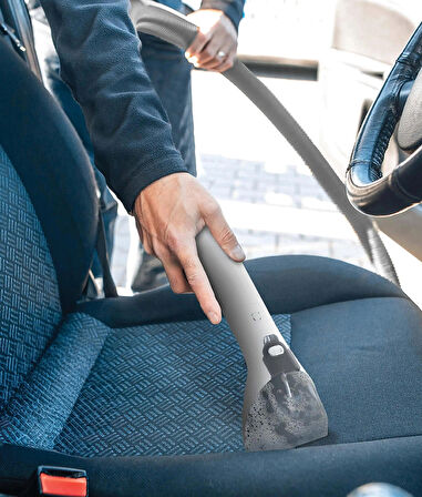 Kiwi Kcc-4325W Koltuk,  Halı Yıkama ve Leke Çıkarma Makinesi Siyah