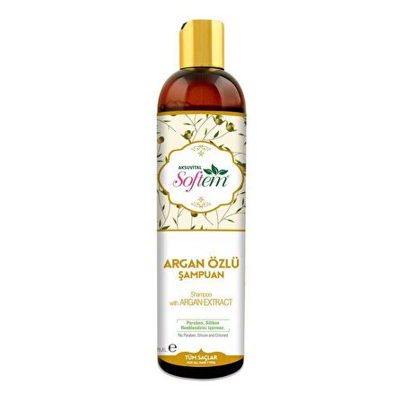 Softem Doğal Argan Özlü Şampuan 400 ml