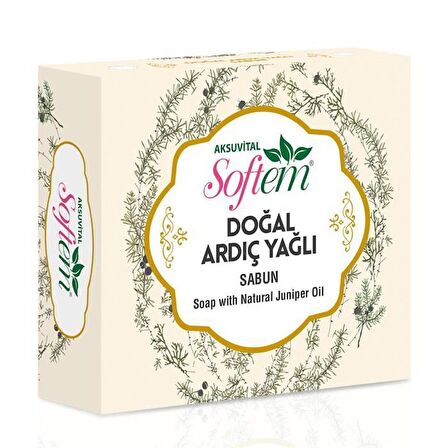 Softem Doğal Ardıç Yağlı Sabun 130 gr