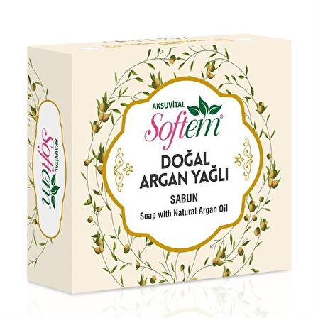 Softem Doğal Argan Yağlı Sabun 130 gr