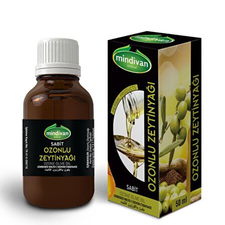 Mindivan Ozonlanmış Zeytin Yağı 50 ml