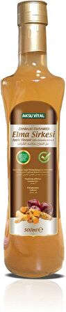 Aksuvital Zerdeçal Ekstratlı Elma Sirkesi 500 ml