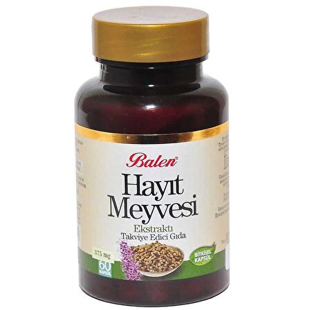 Balen Hayıt Meyvesi Ekstratı Kapsül 60 Adet