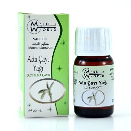 Med World Ada Çayı Acı Elma Yağı 20 ml