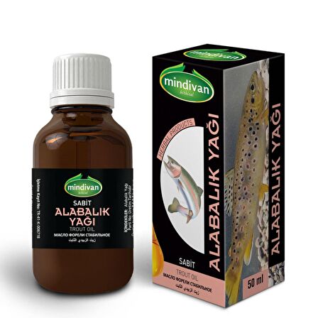 Mindivan Alabalık Yağı 50 ml