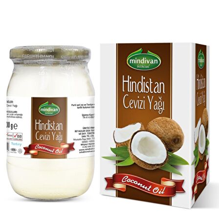 Mindivan Katı Hindistan Cevizi Yağı 300 Gr