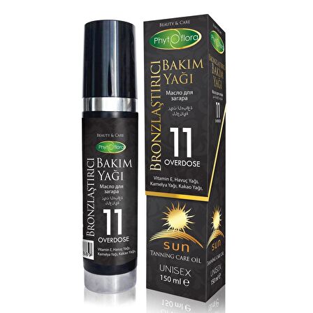 Mindivan Phyto Flora Bronzlaştırıcı Güneş Yağı 150 ml