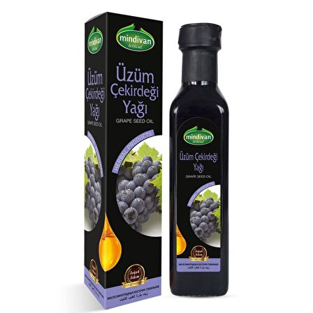 Mindivan Üzüm Çekirdeği Yağı 250 ml