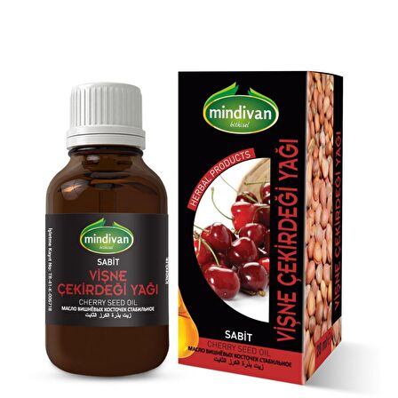 Mindivan Vişne Çekirdeği Yağı 20 ml