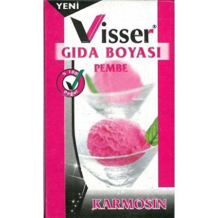 Visser Gıda Boyası Pembe