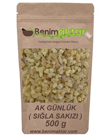 BenimAktar Ak Günlük Sığla Sakızı 500 Gr