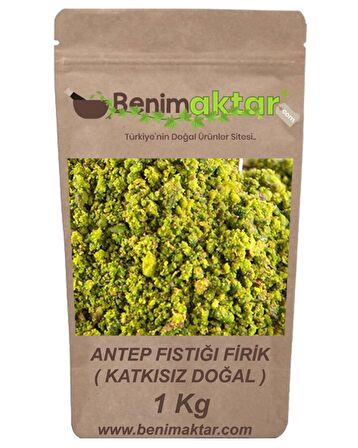BenimAktar Antep Fıstığı İçi Toz Firik Fıstık 1 Kg