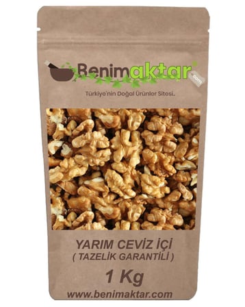 BenimAktar Adıyaman Yarım Ceviz Lüx 1 Kg