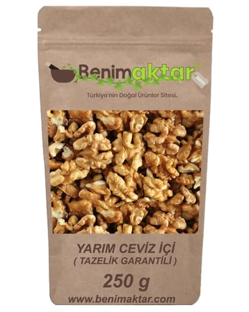 BenimAktar Adıyaman Yarım Ceviz Lüx 250 Gr