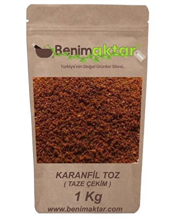 BenimAktar Toz Karanfil Taze Çekim 1 Kg