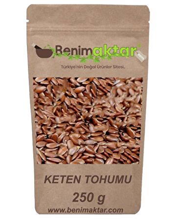 BenimAktar Keten Tohumu Tane Yeni Mahsül 250 Gr