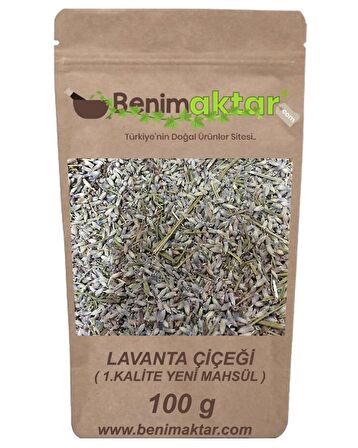 BenimAktar Lavanta Otu Yeni Mahsül 1.Kalite 100 Gr