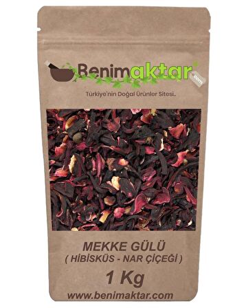 BenimAktar Mekke Gülü Hibisküs Nar Çiçeği 1 Kg