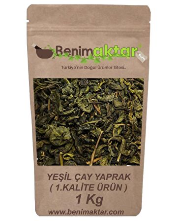 BenimAktar Yeşil Çay 1.Kalite Yaprak 1 Kg