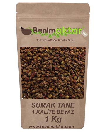 BenimAktar Gerçek Maraş Tane Sumak 1.Kalite 1 Kg