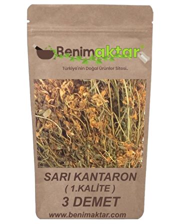 BenimAktar Sarı Kantaron Yeni Mahsül 3 Demet