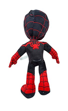 Spiderman Peluş İçi Dolgulu Örümcek Adam Peluş Kaliteli İthal 35cm. Siyah